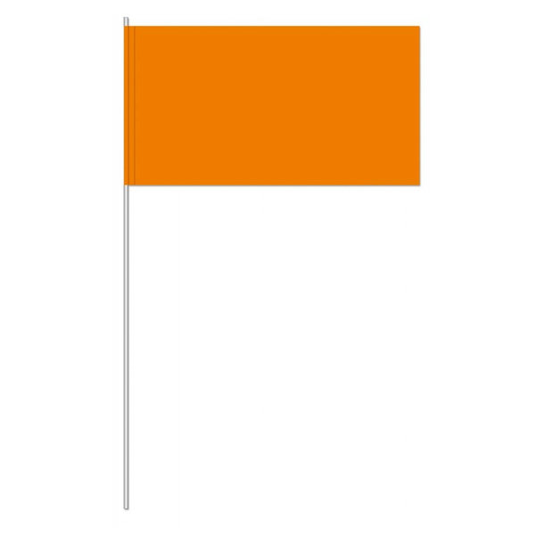 Papierfahnen, orange