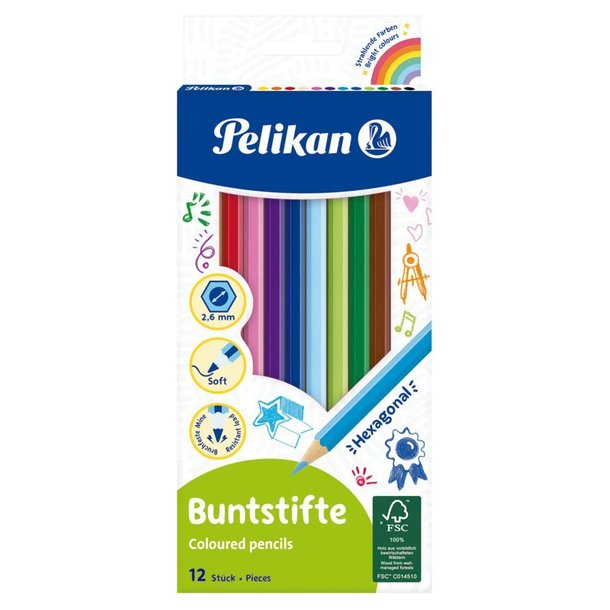 Pelikan Buntstifte BS12LN                                                               