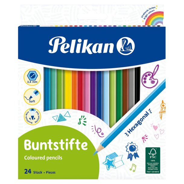 Pelikan Buntstifte BS24LN                