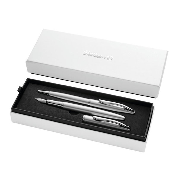 Pelikan Schreib-Set Jazz® Noble Elegance P36/K36 Silber