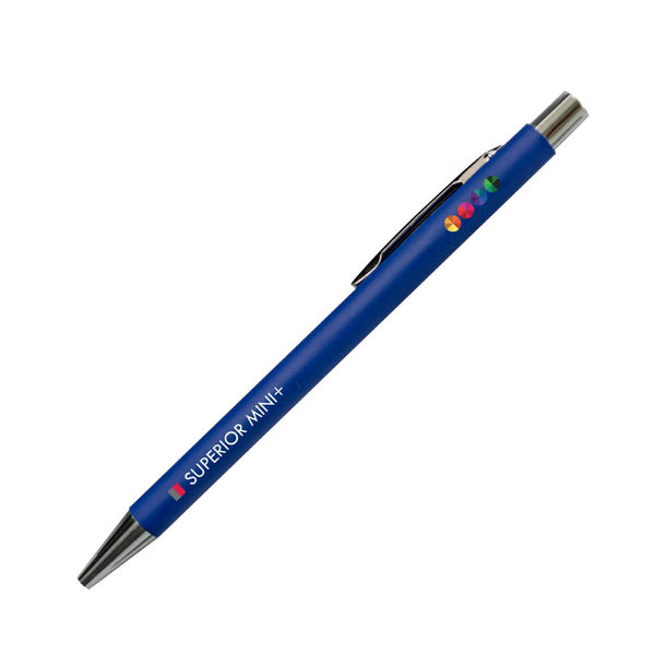 Pen Superior Mini+ Dark Blue (Blue ink)