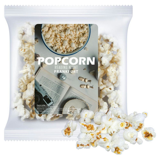 Popcorn salzig, ca. 10g, Express Maxi-XL-Tüte mit Etikett