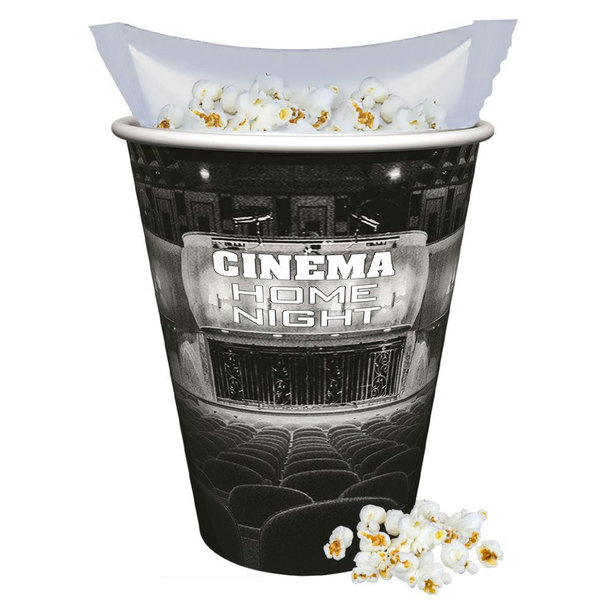 Popcorn süß, ca. 20g, Snackbecher Maxi mit Maxi Tüte