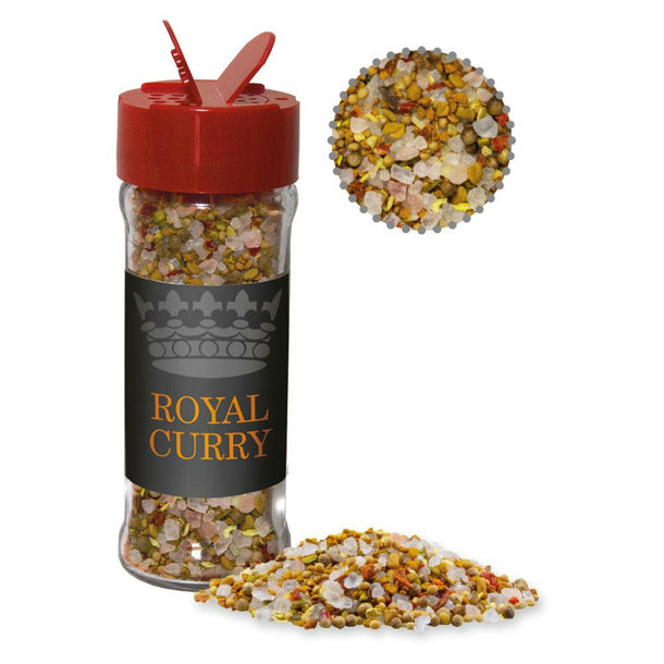 Royal Curry, ca. 60g, Glas mit Streuaufsatz