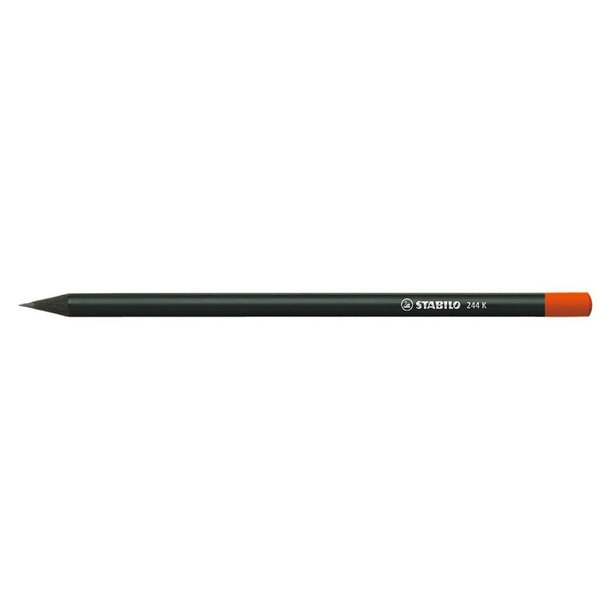 STABILO Grafitstift schwarz mit Tauchkappe