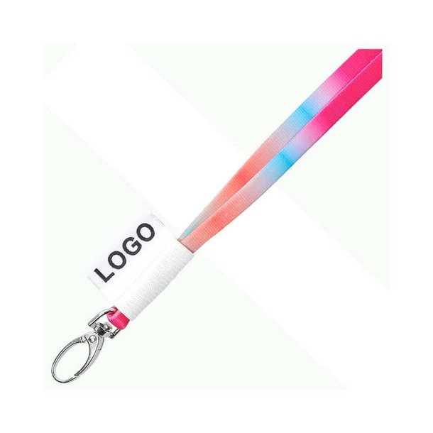 Schlauch-Lanyard mit Label