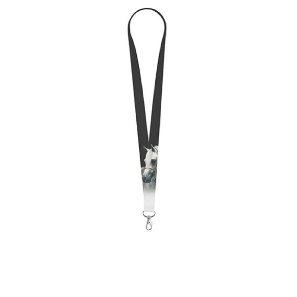 Schlüsselband/Lanyard "Transfer" mit Karabinerhaken, Bandbreite 20 mm