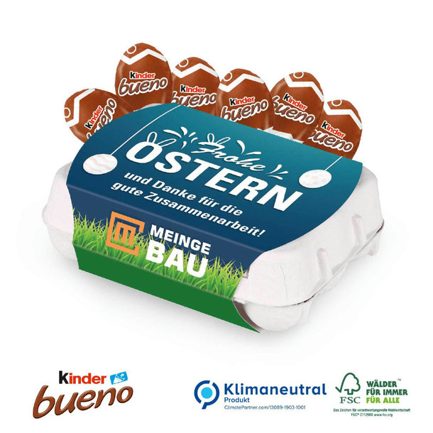Schoko-Eier 12er-Set mit kinder bueno Eggs