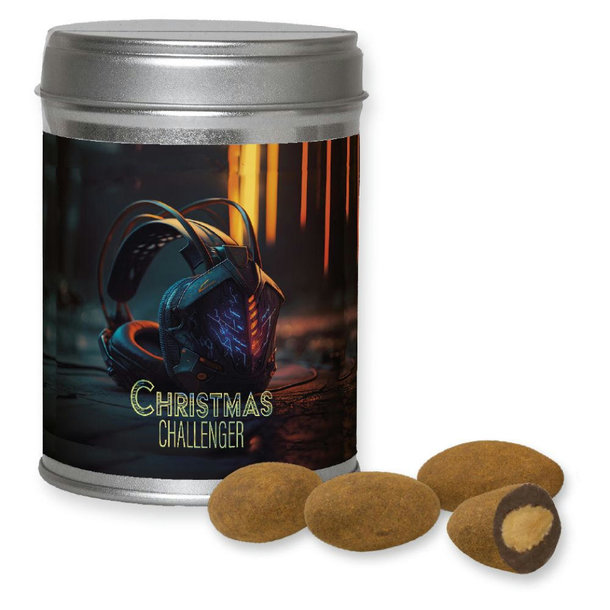 Schokomandeln mit Zimt, ca. 100g, Dual-Dose