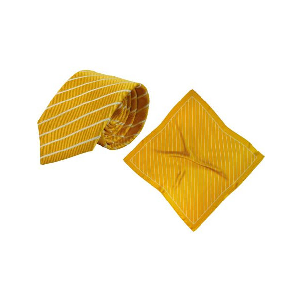 Set (Krawatte, Reine Seide + Tuch