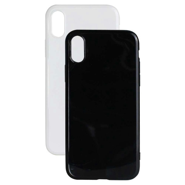 TPU Soft-Cover Sieb- oder Fotodruck Rückseite IPHONE XR