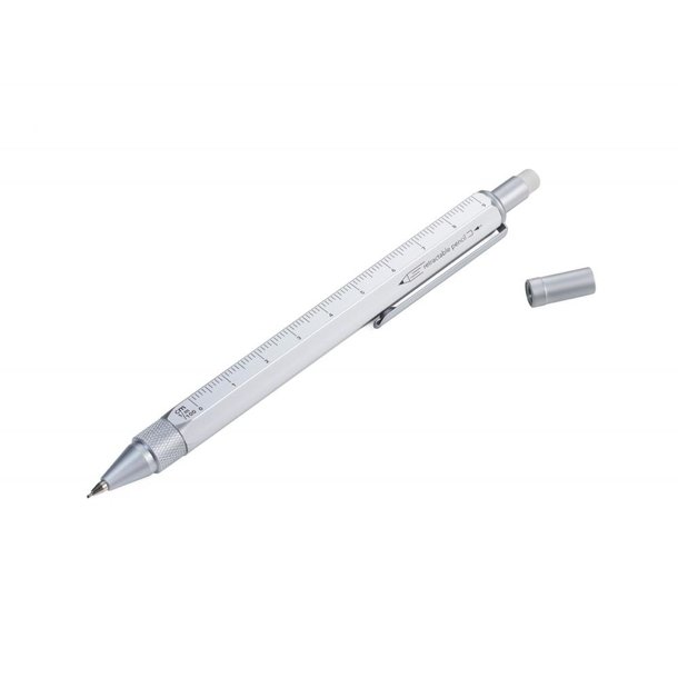 TROIKA Multitasking Druck-Bleistift CONSTRUCTION DROP ACTION