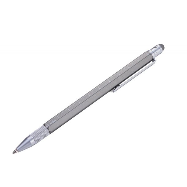 TROIKA Multitasking-Kugelschreiber CONSTRUCTION SLIM