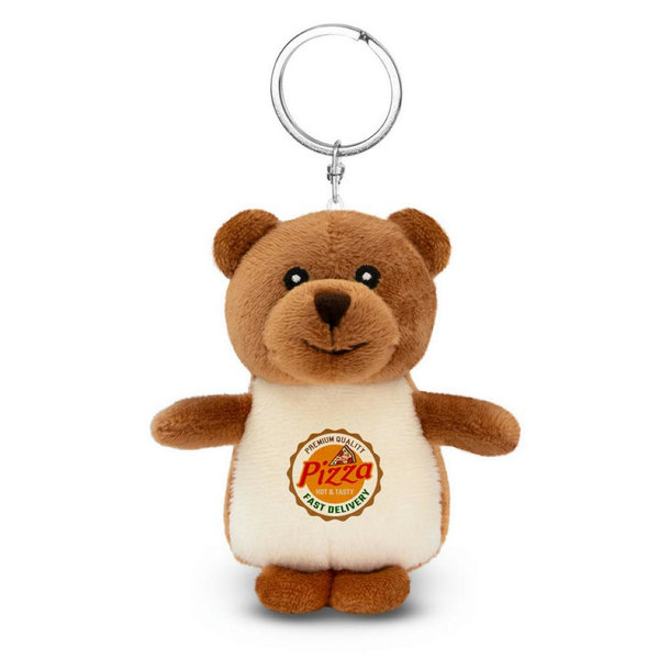 Teddybär aus Plüsch, Schlüsselanhänger | Oton