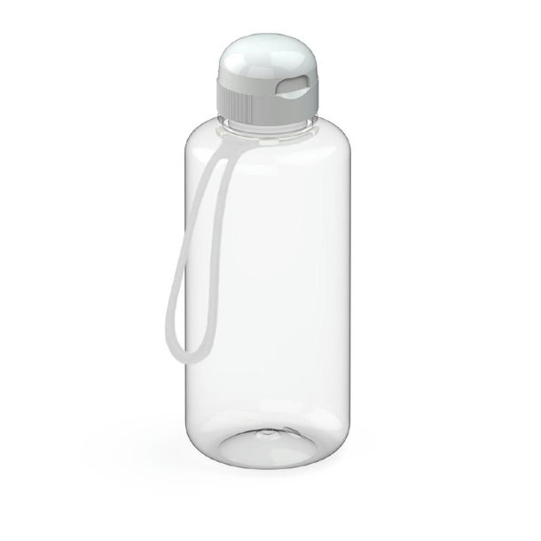 Trinkflasche "Sports" klar-transparent inkl. Strap 1,0 l