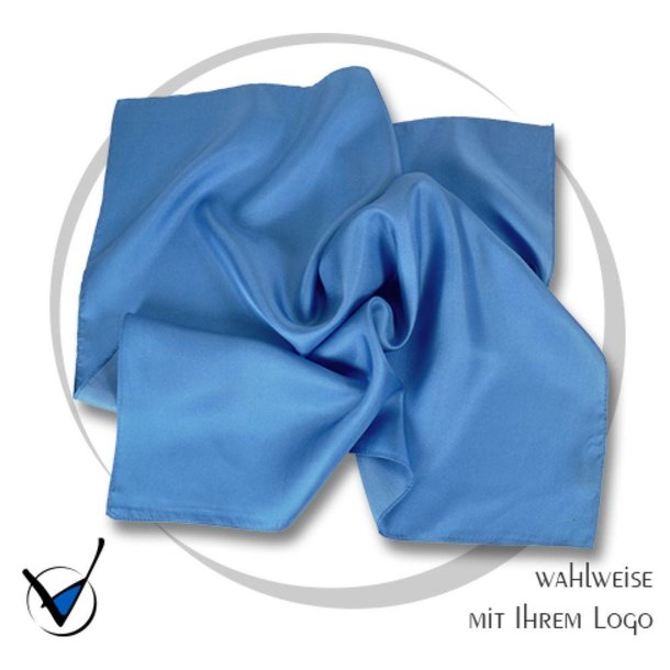 Tuch Kollektion UNI B1B - strahlendes Himmelblau