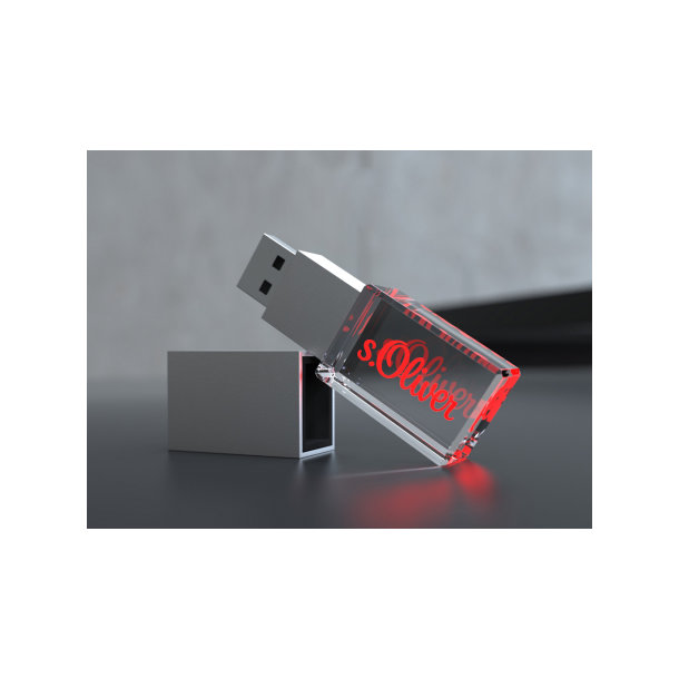 USB CRYSTAL 3D (08GB) 3.0