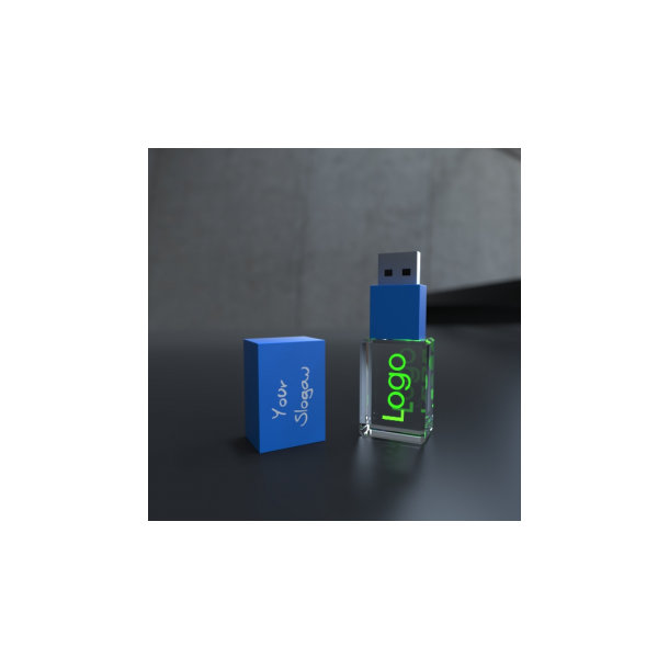 USB CRYSTAL 3D colour (32GB) 3.0