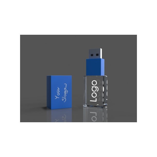 USB CRYSTAL 3D colour (4GB)