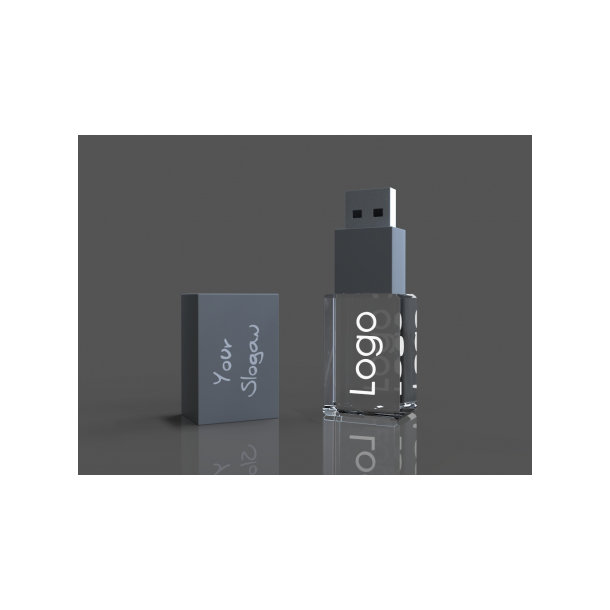 USB CRYSTAL 3D colour (64GB) 3.0