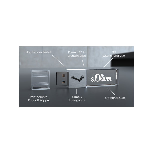 USB CRYSTAL mini (64GB) 3.0