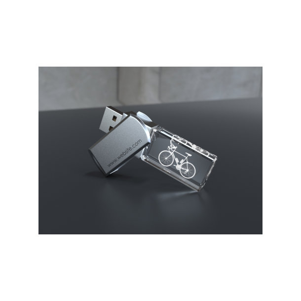 USB CRYSTAL twister (64GB) 3.0