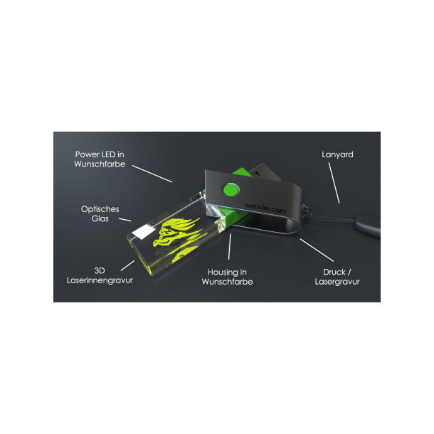USB Crystal turn (08GB) 3.0
