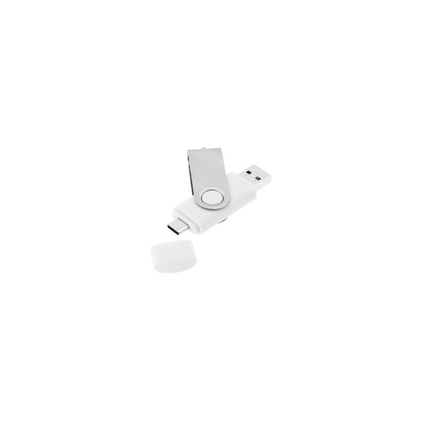 USB-Stick C05 Typ C USB 2.0 Flash Disk   1 GB Weiß