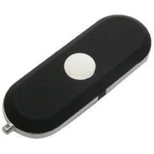 USB-Stick F15 gummiert USB 3.0 Flash Disk   8 GB Schwarz