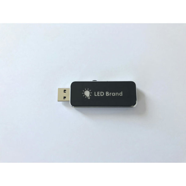 USB-Stick F80 light USB 2.0 Flash Disk   1 GB schwarz/blau