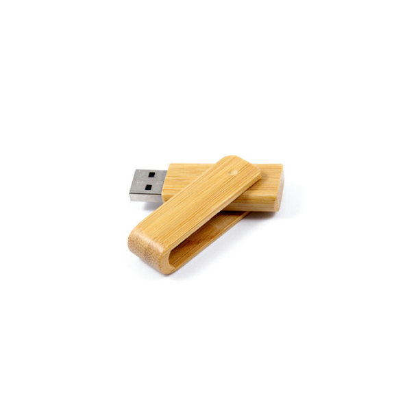 USB-Stick H24 USB 2.0 Flash Disk   1 GB Bambus