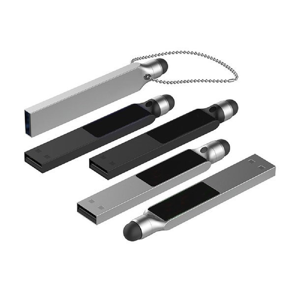 USB-Stick LED 06 USB 2.0 COB   1 GB Schwarz