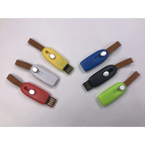 USB-Stick Mini 074 USB 2.0 COB   1 GB Blau