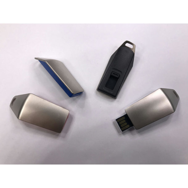USB-Stick Mini 075 USB 2.0 COB   1 GB Blau