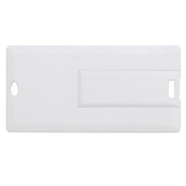 USB-Stick Mini Credit Card 6 USB 2.0 COB   1 GB Weiß