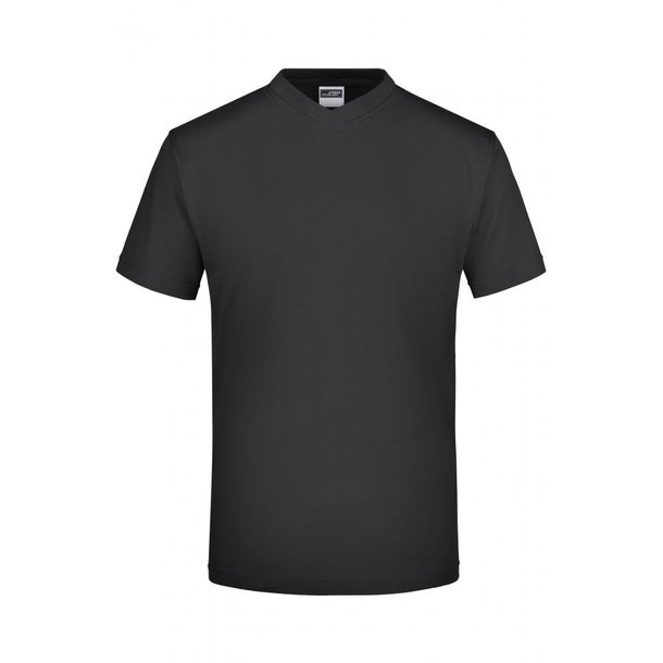 V-T Medium-Komfort-V-Neck-T aus Single Jersey