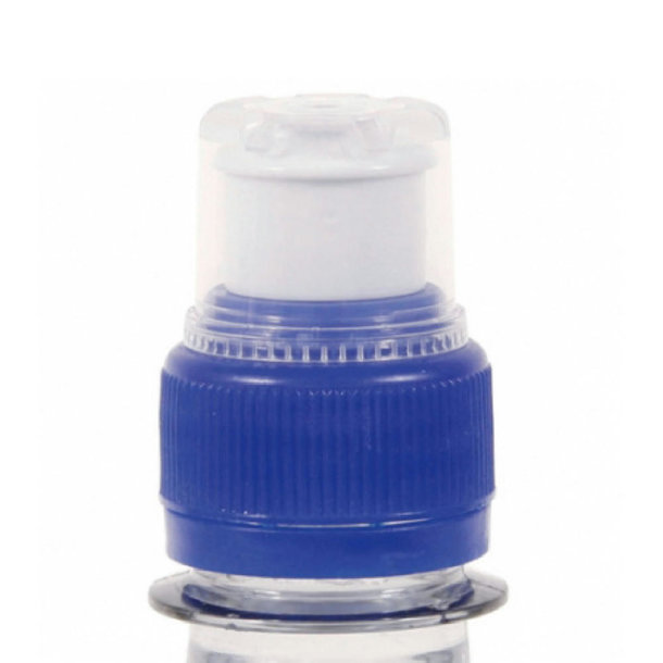 Wasserflasche rund 500 ml mit Trinkverschluß