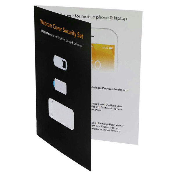 Webcam Cover Security Set 