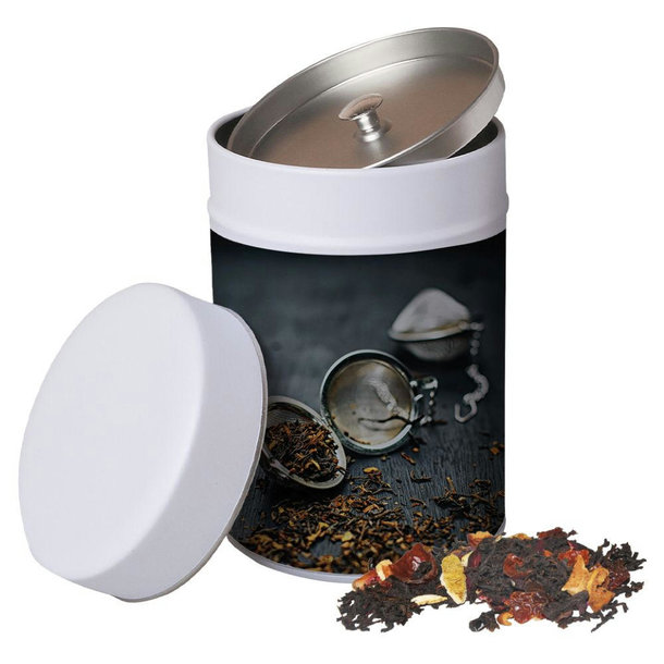 Weihnachts Schwarztee, ca. 125g, Metalldose Maxi