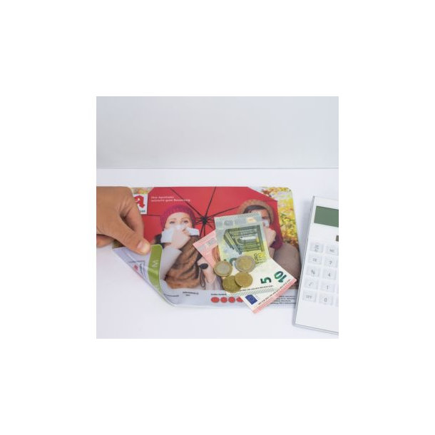 Zahlmatte AXOPharm 600, 24 x 19,5 cm rechteckig, 1,5 mm dick