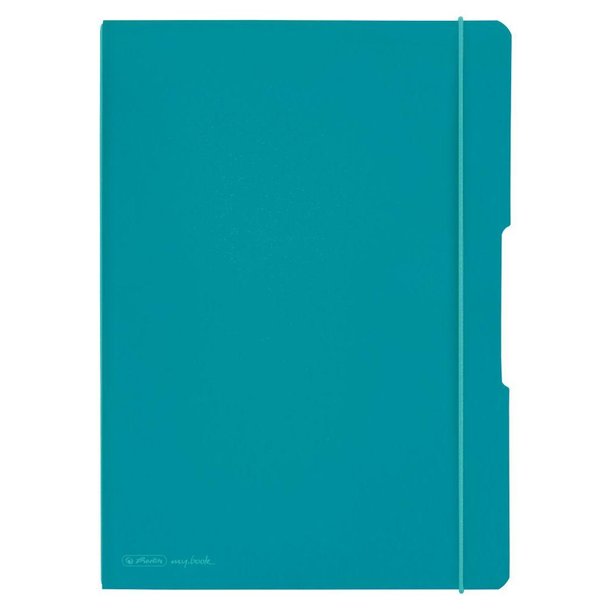 herlitz my.book flex DIN A4 PP Kunststoff 2 x 40 Caribbean Turquoise