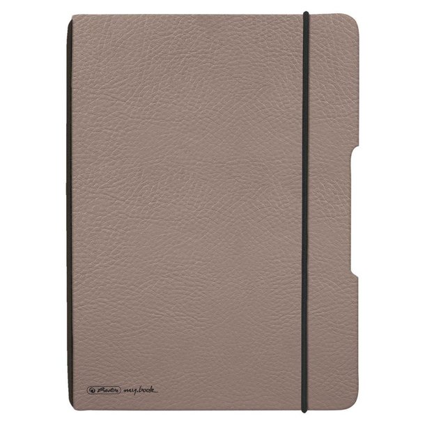herlitz my.book flex DIN A5 Lederoptik Taupe