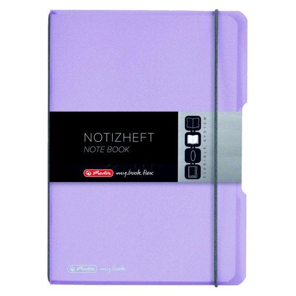 herlitz my.book flex DIN A5 PP Kunststoff Flieder