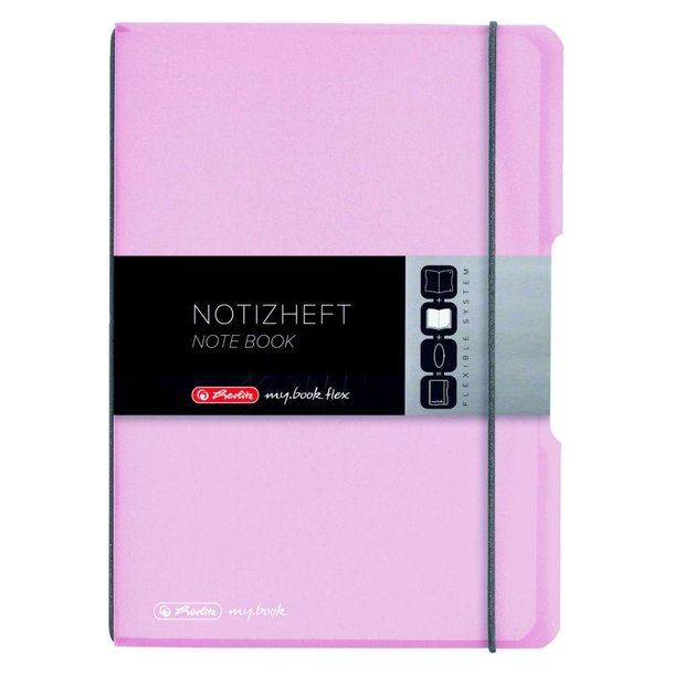 herlitz my.book flex DIN A5 PP Kunststoff Rosé