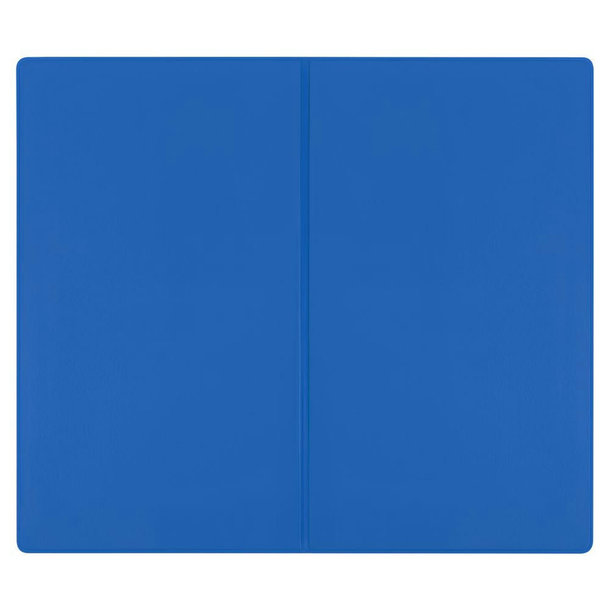 thanxx® Flugtickettasche "Ticket1" Normalfolie blau