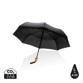 21" Impact AWARE™ RPET 190T Bambus-Schirm autom. open/close