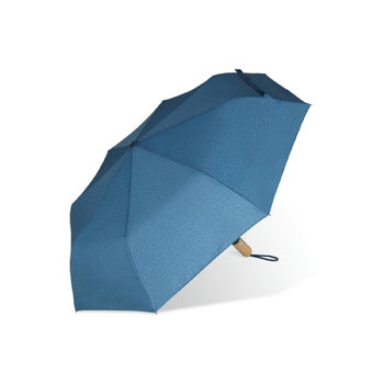 21” faltbarer Regenschirm aus R-PET -Material mit Automatiköffnung