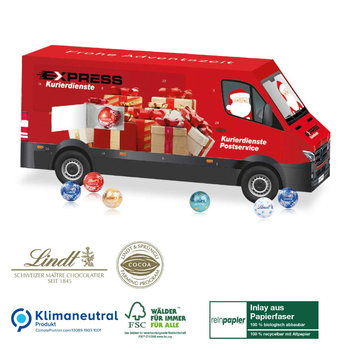 3D Adventskalender Lindt „Transporter“ Organic
