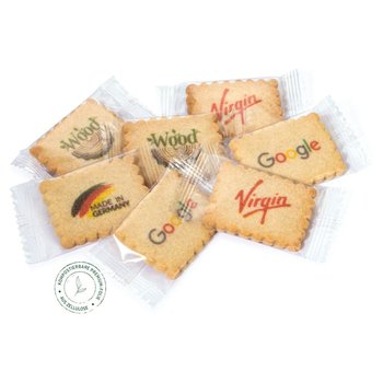 4-farbig bedruckter Vanille-Butterkeks