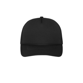 5 Panel Retro Mesh Cap-5 Panel Cap mit retrogetreuer Zierkordel über dem Schild